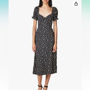 Billabong Love letters Dress Sz Small Floral Black